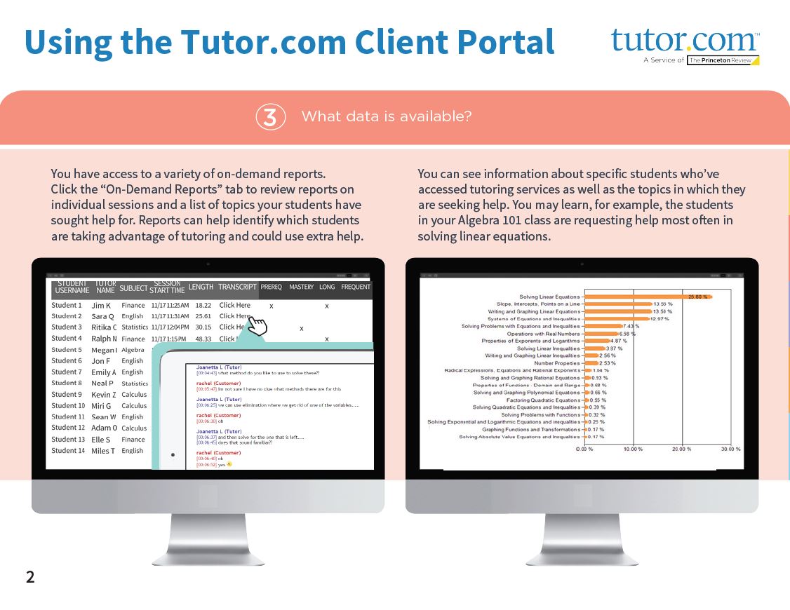 Tutor.com Client Portal Guide for Faculty - cover