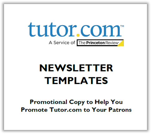 Newsletter Copy Templates - cover