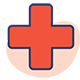 Icon of a red cross