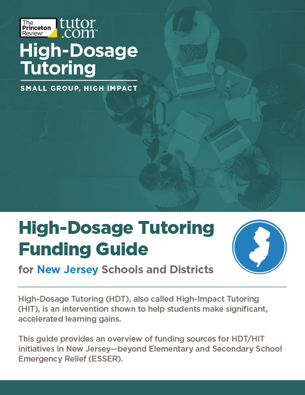 High-Dosage Tutoring Funding Guide