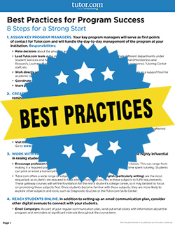 Best Practices for Program Success - cover