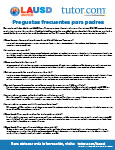 Preguntas frecuentes para padres