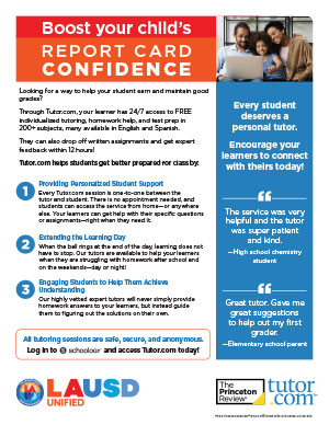 Boost your child’s report card confidence