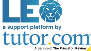 LEO and Tutor.com logo