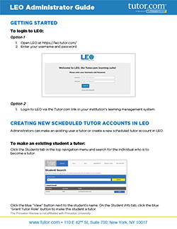 LEO Administrator Guide - cover