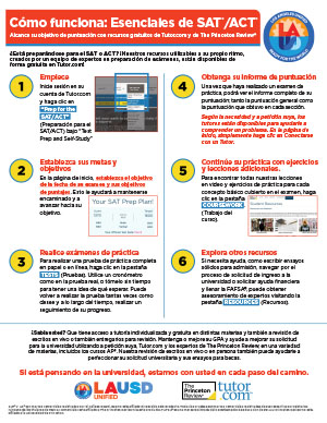 Esenciales de SAT/ACT