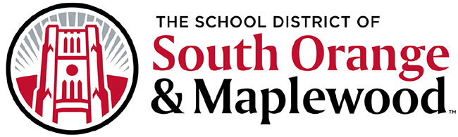 A logo of the school district of South Orange & Maplewood