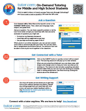 How Tutor.com works For middle and high school students thumbnail