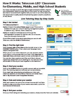 How Tutor.com works for middle and high school students