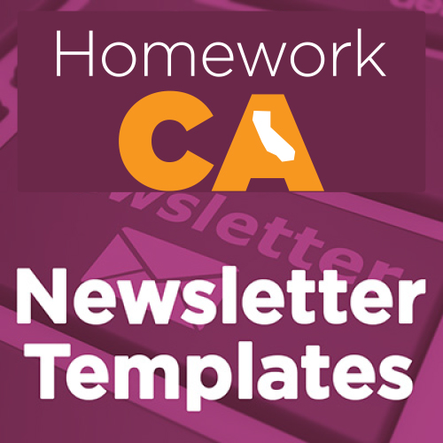 Newsletter Copy Templates Cover