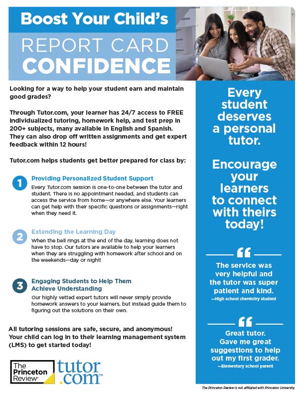 Boost Your Child’s Report Card Confidence - cover