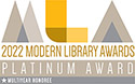 2022 Modern Library Awards Platinum Award Winner badge