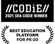 The 2021 SIIA CODiE Winner badge